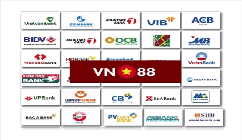 VN88 hỗ trợ nạp từ nhiều kênh ngân hàng