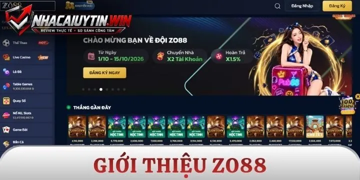 Đôi nét về nhà cái uy tín Zo88