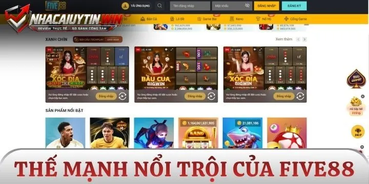 Yếu tố giúp Five88 trở thành điểm đến lý tưởng 