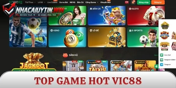 Hạng mục game hot Vic88 giúp đổi đời cực tốt