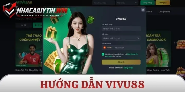 Hướng dẫn trải nghiệm Vivu88 cho tân thủ