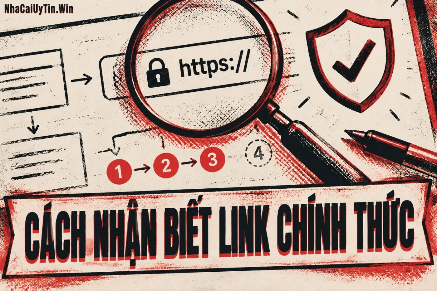 Rất đơn giản thôi, link chính thức của nhà cái luôn được công bố trên những kênh có xác minh danh tính rõ ràng - link vào