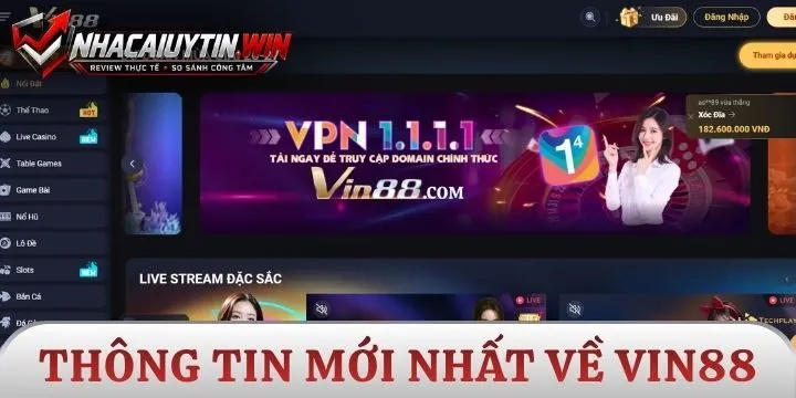 Thông tin mới nhất về Vin88
